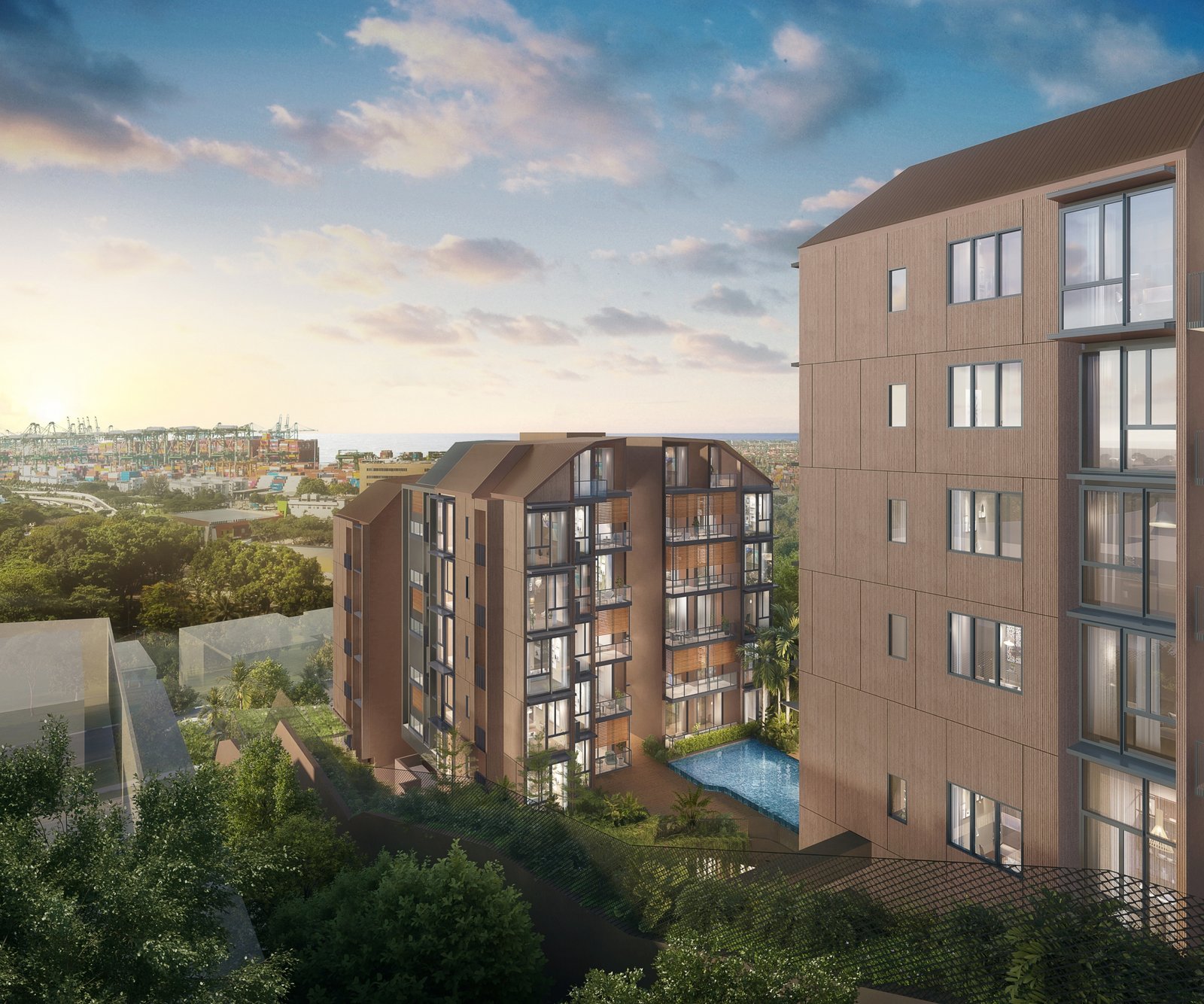 C06 Blk 290 & 292 Side Elevation