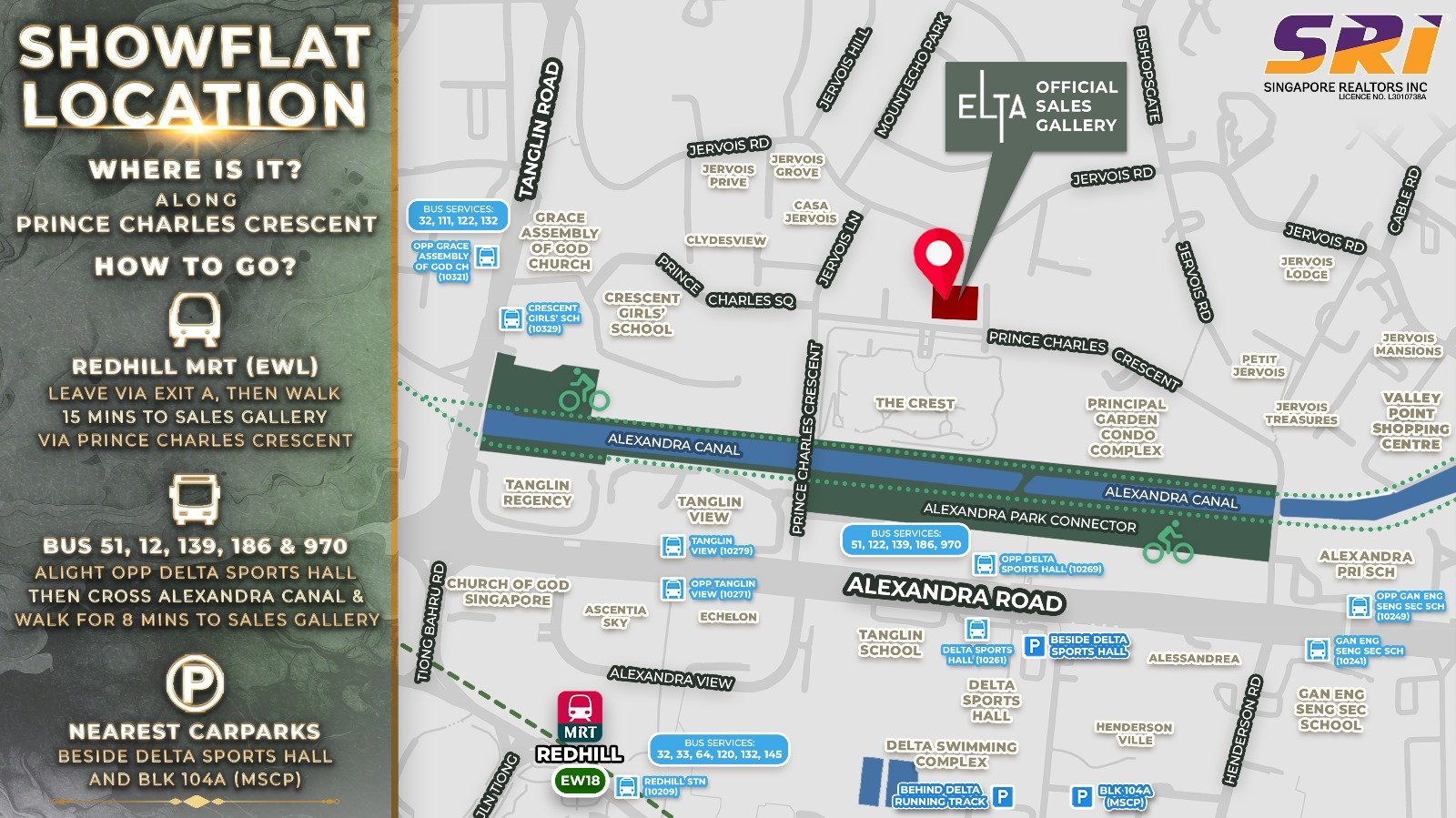 Elta Showflat Location