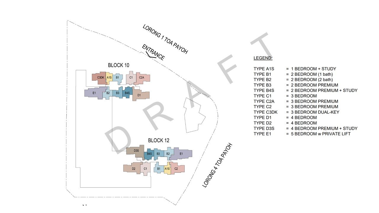 The Orie – Draft Key Plan